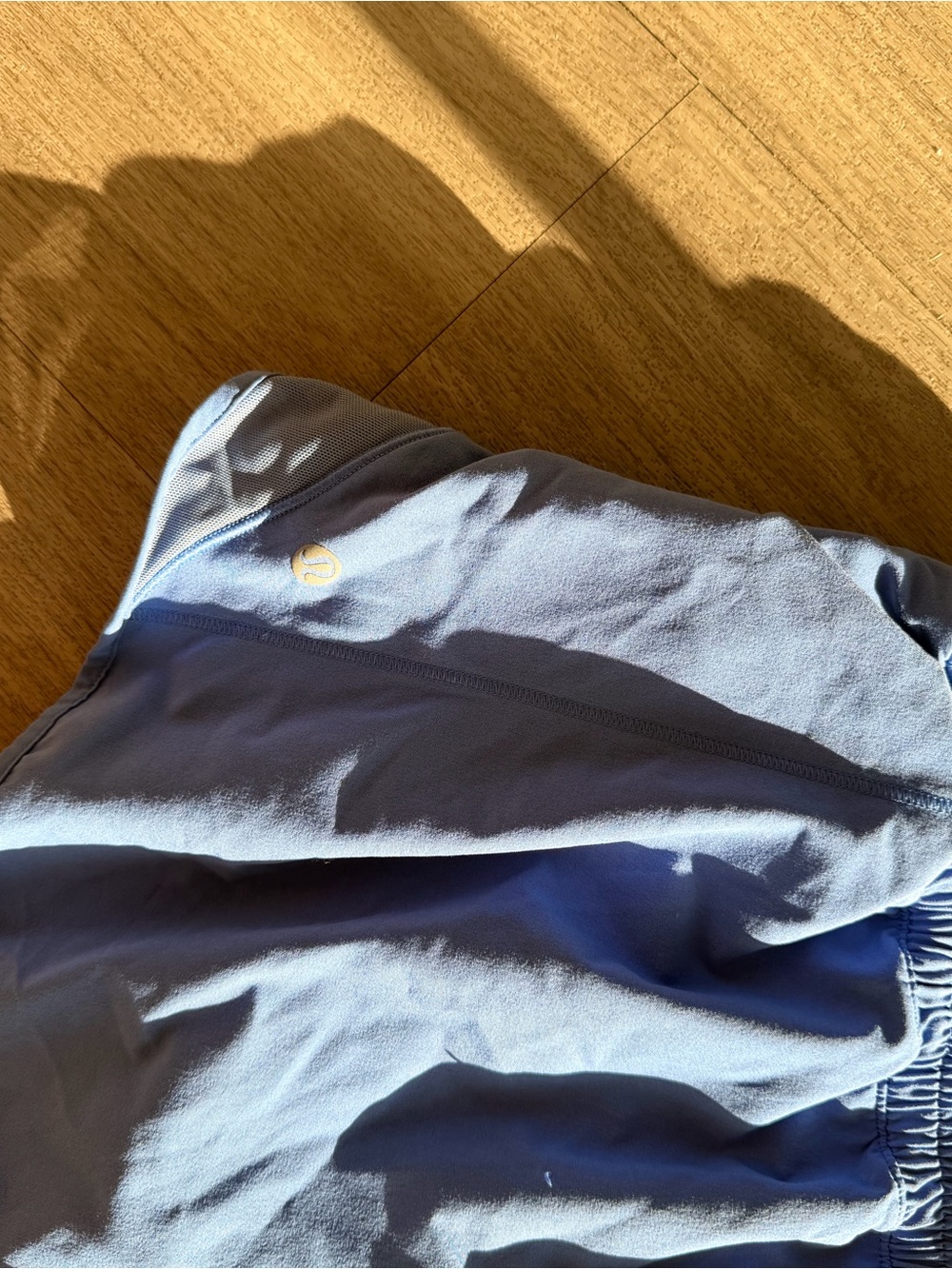 lululemon athletica Light Blue Women's Athletic Shorts - Picture 3 of 3